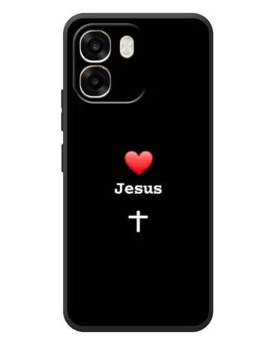 Чохол для OPPO A6 з картинкою «Серце - Jesus»