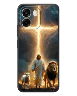 Чохол для OPPO A6 з картинкою «Лев Юди та Світло»