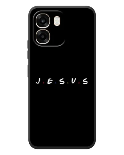 Чохол для OPPO A6 з картинкою «Крапки віри J.E.S.U.S.»