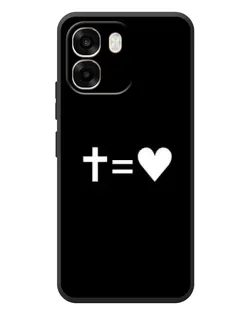 Чохол для OPPO A6 з картинкою «Хрест та Серце»