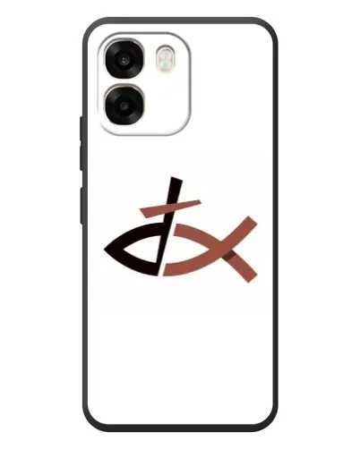 Чохол для OPPO A6 з картинкою «Риба та хрест»