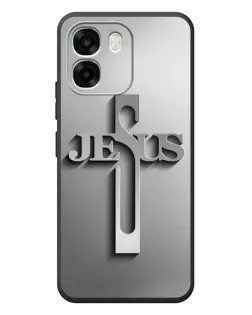 Чохол для OPPO A6 з картинкою «Металевий хрест Jesus» Чохол для OPPO A6 з картинкою «Металевий хрест Jesus»