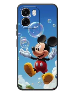 Чохол для OPPO A6 з картинкою «Mickey та мильні бульбашки»