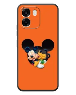 Чохол для OPPO A6 з картинкою «Серце Міккі Мінні»