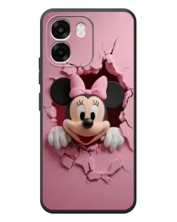 Чохол для OPPO A6 з картинкою «Мінні крізь стіну»