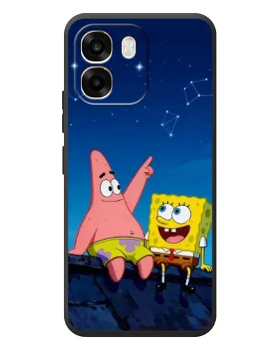 Чохол для OPPO A6 з картинкою «Губка Боб та Патрік вночі» Чохол для OPPO A6 з картинкою «Губка Боб та Патрік вночі»
