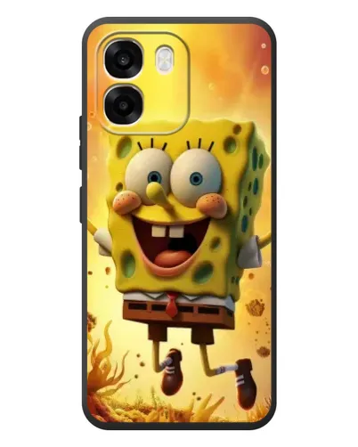 Чохол для OPPO A6 з картинкою «Губка Боб стрибає» Чохол для OPPO A6 з картинкою «Губка Боб стрибає»