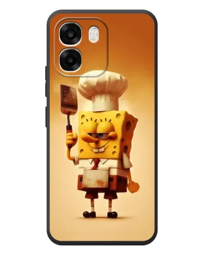 Чохол для OPPO A6 з картинкою «Губка Боб кухар» Чохол для OPPO A6 з картинкою «Губка Боб кухар»