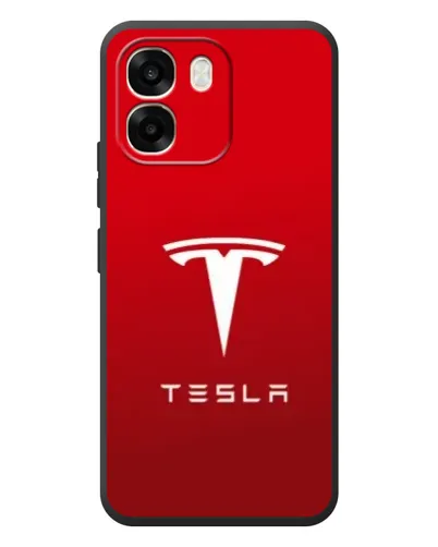 Чехол для OPPO A6 с картинкой «Tesla Red Classic»