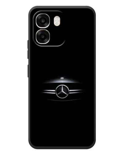 Чехол для OPPO A6 с картинкой «Mercedes — абстрактные линии»