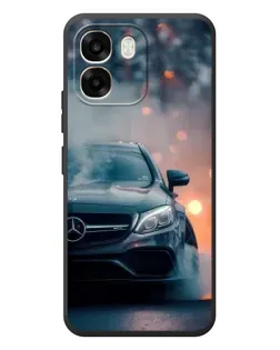 Чехол для OPPO A6 с картинкой «Mercedes — ночной город» Чехол для OPPO A6 с картинкой «Mercedes — ночной город»