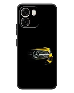 Чехол для OPPO A6 с картинкой «Mercedes — ретро стиль»