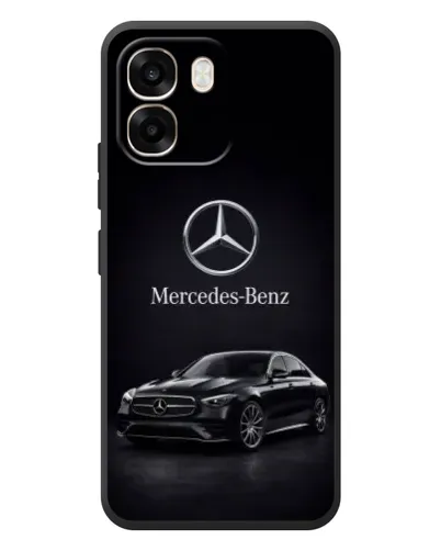 Чехол для OPPO A6 с картинкой «Mercedes — решетка радиатора»