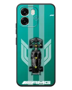 Чехол для OPPO A6 с картинкой «Mercedes AMG Petronas»