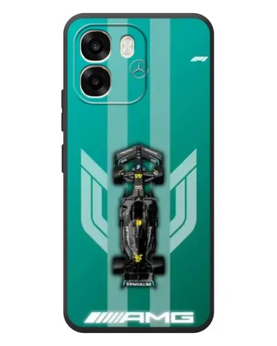 Чехол для OPPO A6 с картинкой «Mercedes AMG Petronas»