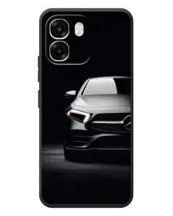 Чехол для OPPO A6 с картинкой «Свет фар Mercedes»