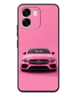 Чохол для OPPO A6 з картинкою «Рожевий Mercedes AMG»