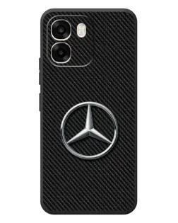 Чохол для OPPO A6 з картинкою «Карбоновий Mercedes стиль»