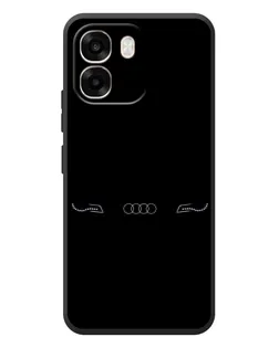 Чехол для OPPO A6 с картинкой «Audi — световой подпись» Чехол для OPPO A6 с картинкой «Audi — световой подпись»