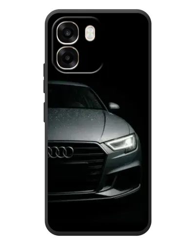 Чехол для OPPO A6 с картинкой «Audi — детализация кузова»