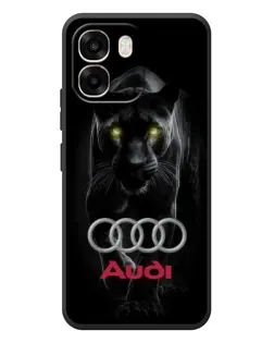 Чехол для OPPO A6 с картинкой «Пантера и Audi»
