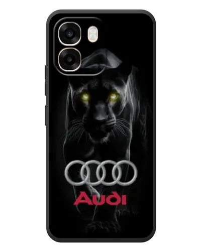 Чехол для OPPO A6 с картинкой «Пантера и Audi»