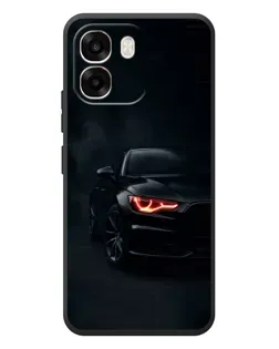 Чехол для OPPO A6 с картинкой «Audi — хищный взгляд»