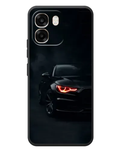 Чехол для OPPO A6 с картинкой «Audi — хищный взгляд»