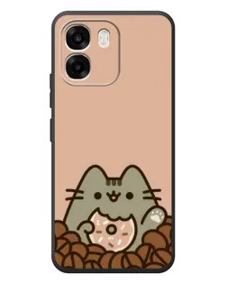 Чохол для OPPO A6 з картинкою «Кавовий Пушин»