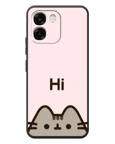 Чохол для OPPO A6 з картинкою «Пушин каже Hi»