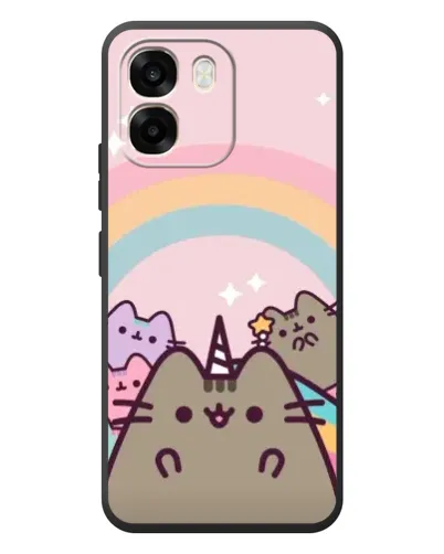 Чохол для OPPO A6 з картинкою «Єдиноріг Pusheen»