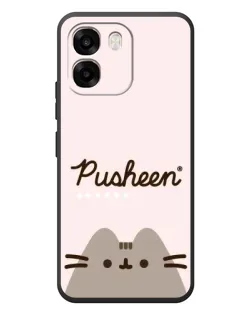 Чохол для OPPO A6 з картинкою «Pusheen логотип»