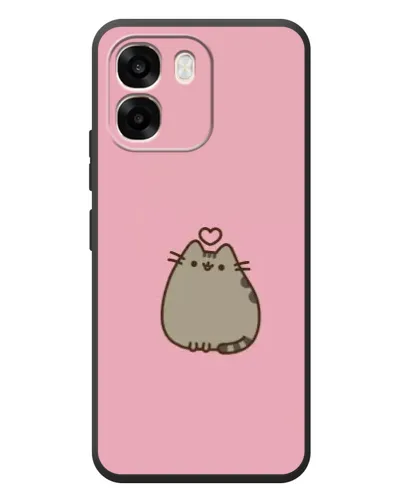 Чохол для OPPO A6 з картинкою «Pusheen серце»