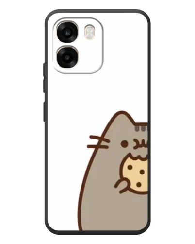 Чохол для OPPO A6 з картинкою «Пушин з печивом»
