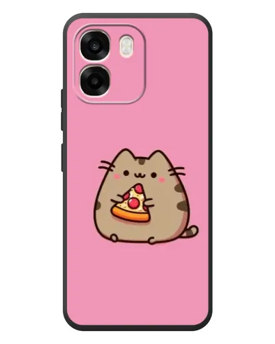 Чохол для OPPO A6 з картинкою «Пушин із піцою»