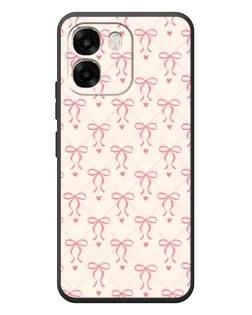 Чохол для OPPO A6 з картинкою «Рожеві бантики Coquette»