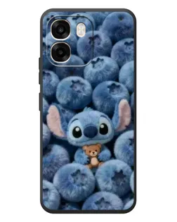 Чехол для OPPO A6 с картинкой «Стич и голубика» Чехол для OPPO A6 с картинкой «Стич и голубика»