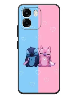 Чехол для OPPO A6 с картинкой «Stitch и Angel Love» Чехол для OPPO A6 с картинкой «Stitch и Angel Love»