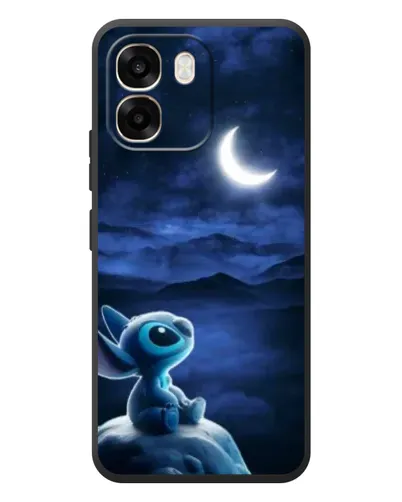 Чехол для OPPO A6 с картинкой «Лунная ночь Стича»