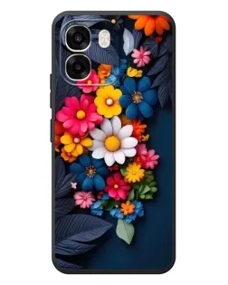 Чехол для OPPO A6 с картинкой «Цветочная феерия»