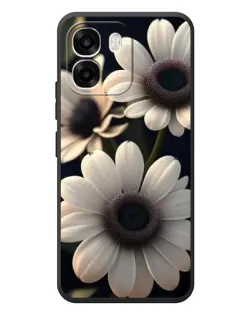 Чехол для OPPO A6 с картинкой «Белые маргаритки макро»