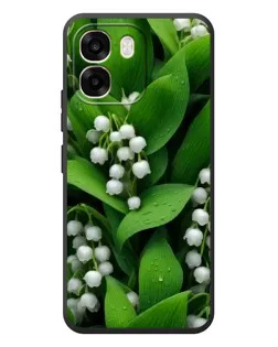 Чехол для OPPO A6 с картинкой «Ландыши в зелени»