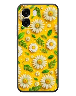 Чехол для OPPO A6 с картинкой «Ромашковое солнце»