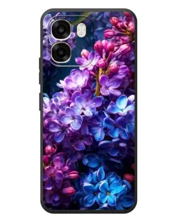 Чехол для OPPO A6 с картинкой «Сиреневый цвет»