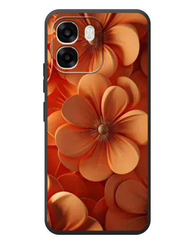 Чехол для OPPO A6 с картинкой «Оранжевый макро цветок» Чехол для OPPO A6 с картинкой «Оранжевый макро цветок»