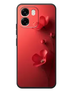 Чехол для OPPO A6 с картинкой «Маковые соцветия»