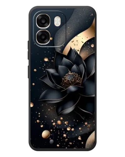 Чехол для OPPO A6 с картинкой «Черный лотос» Чехол для OPPO A6 с картинкой «Черный лотос»