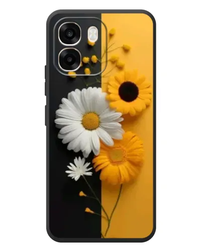 Чехол для OPPO A6 с картинкой «Подсолнух и ромашка» Чехол для OPPO A6 с картинкой «Подсолнух и ромашка»