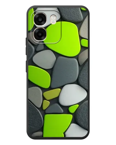 Чохол для OPPO A6 з картинкою «Яскрава неонова галька» Чохол для OPPO A6 з картинкою «Яскрава неонова галька»
