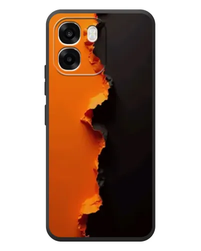 Чохол для OPPO A6 з картинкою «Помаранчевий розлом» Чохол для OPPO A6 з картинкою «Помаранчевий розлом»